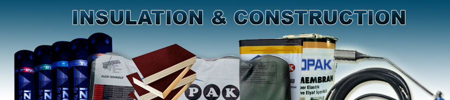 insulation and construction materials